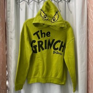 Dr. Seuss Lime Green Grinch Hoodie